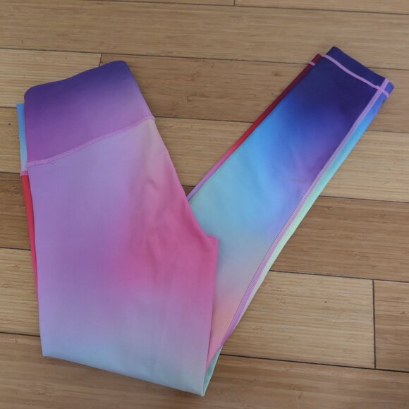 Athleta Love Proudly 7/8 Tight Rainbow Ombre - Picture 5 of 7